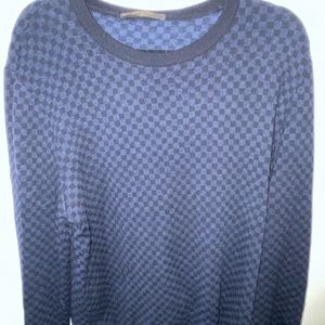 Used Louis Vuitton men’s XXL sweater in damier print